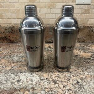 Silver Cocktail Shaker Set